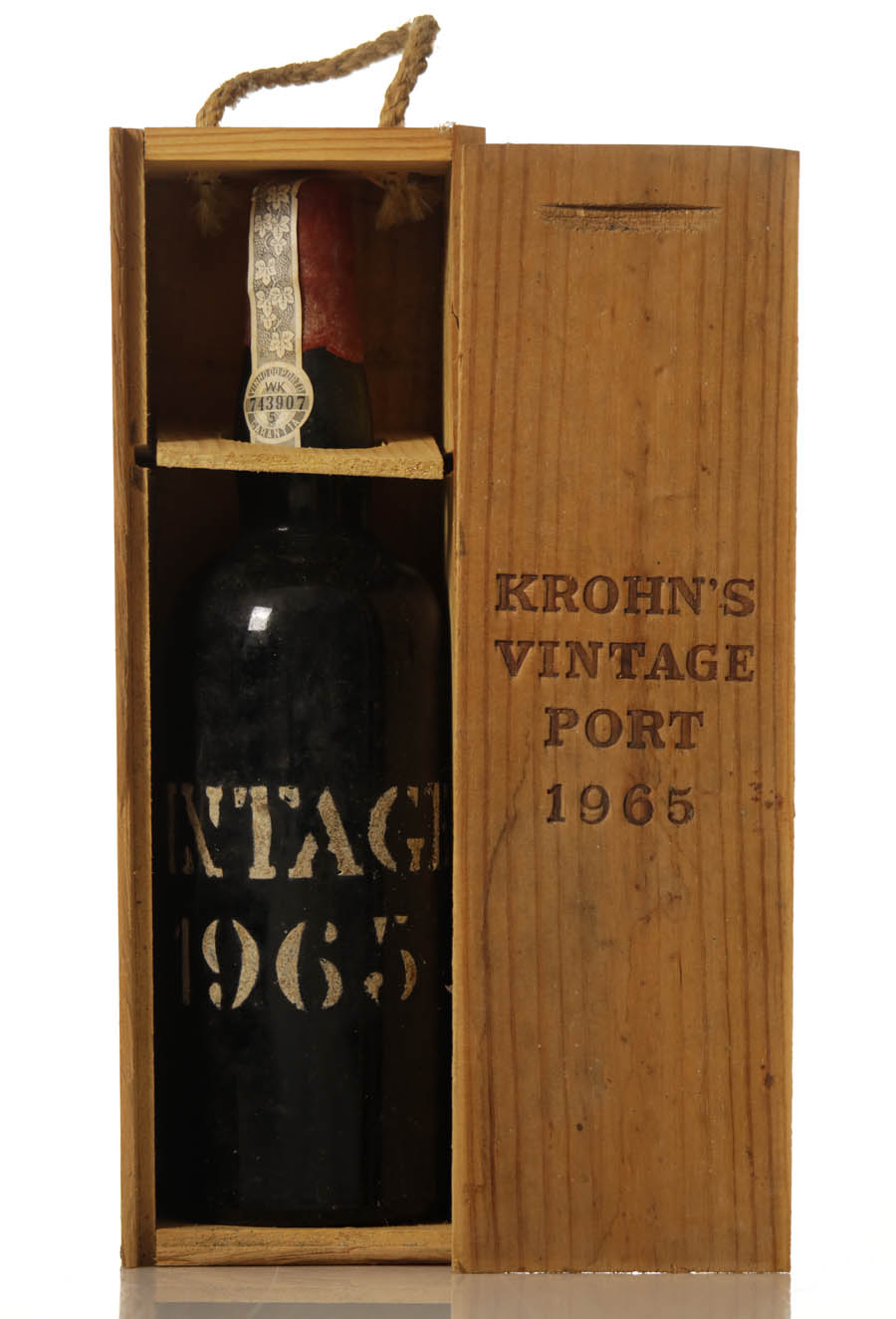 Wiese & Krohn 1965 Vintage Port owc1
