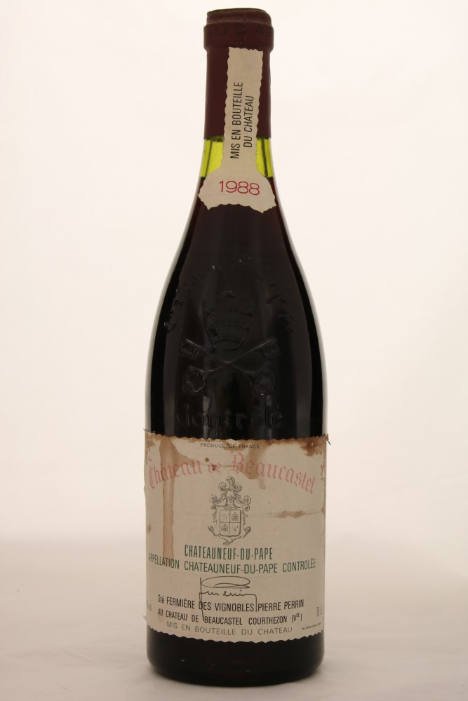 Chateau de Beaucastel 1988, Chateauneuf du Pape