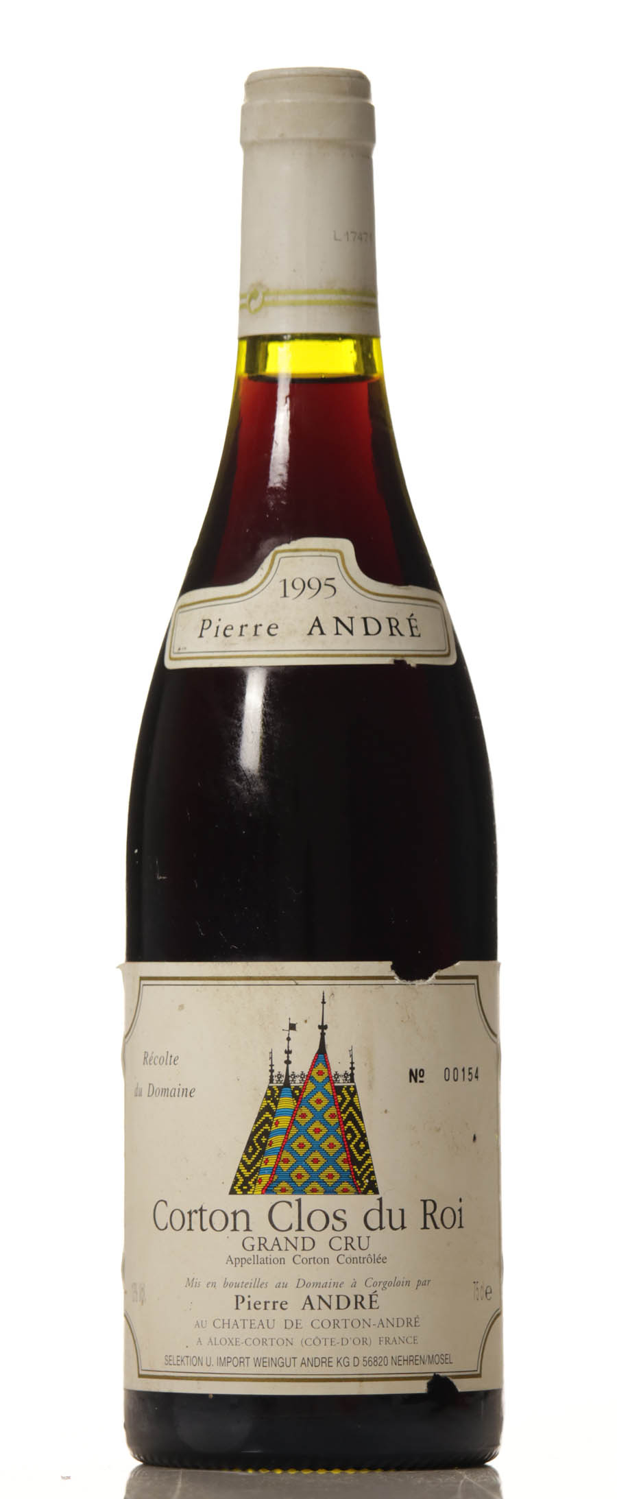 Corton Clos du Roi Grand Cru 1995 Pierre Andre