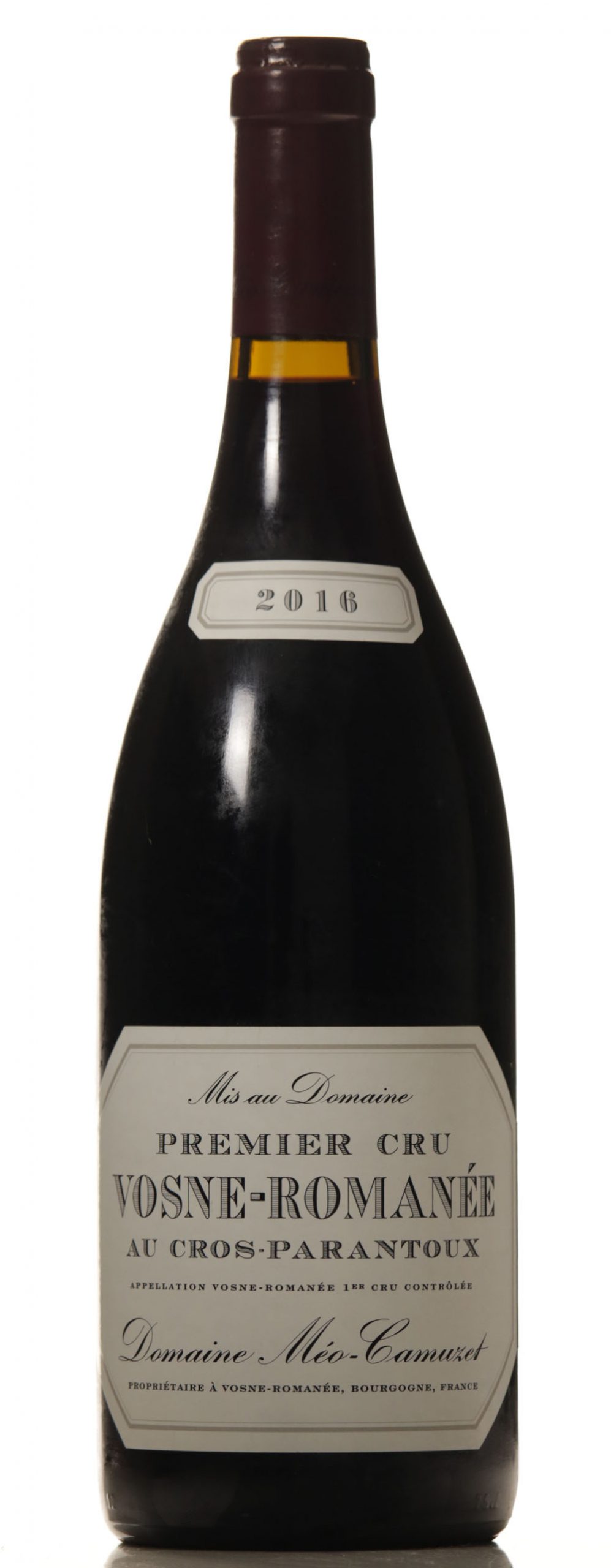 Vosne Romanee Au Cros Parantoux 2016 Meo Camuzet