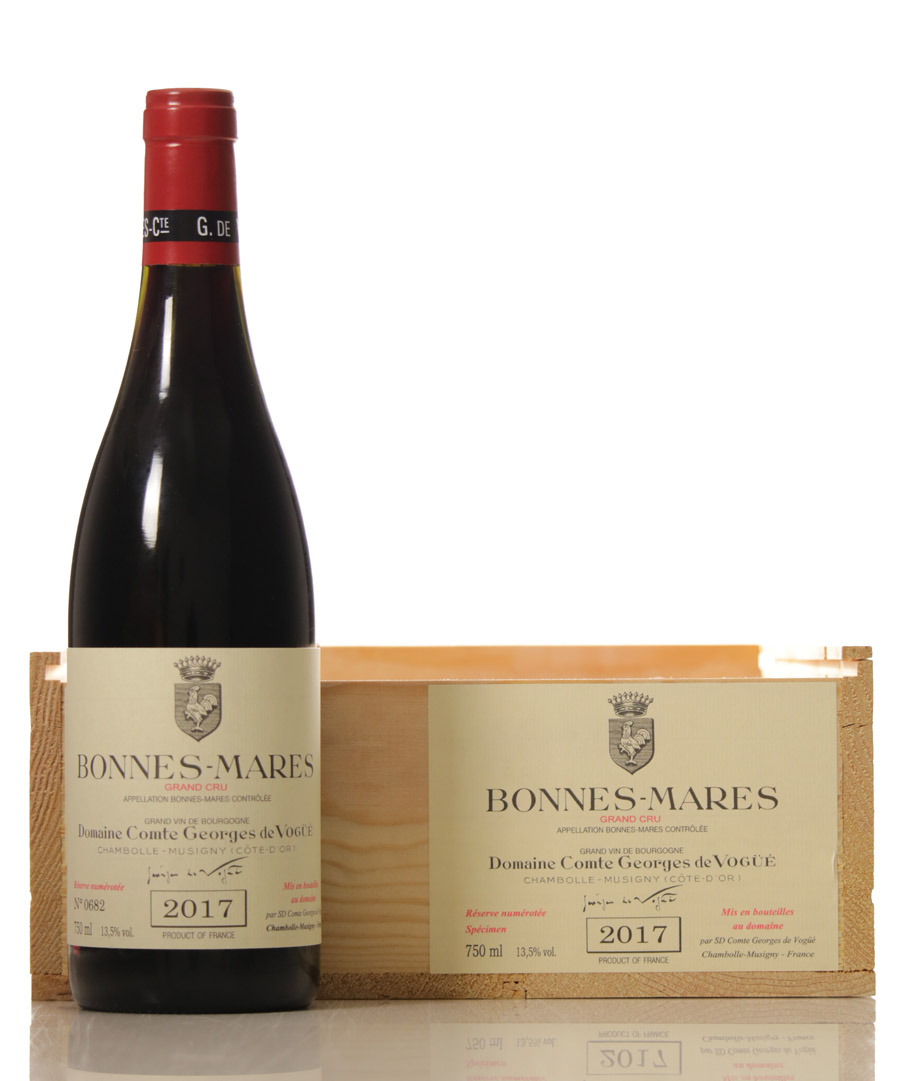 Bonnes Mares 2017 Comte de Vogue Case of 3 btl.