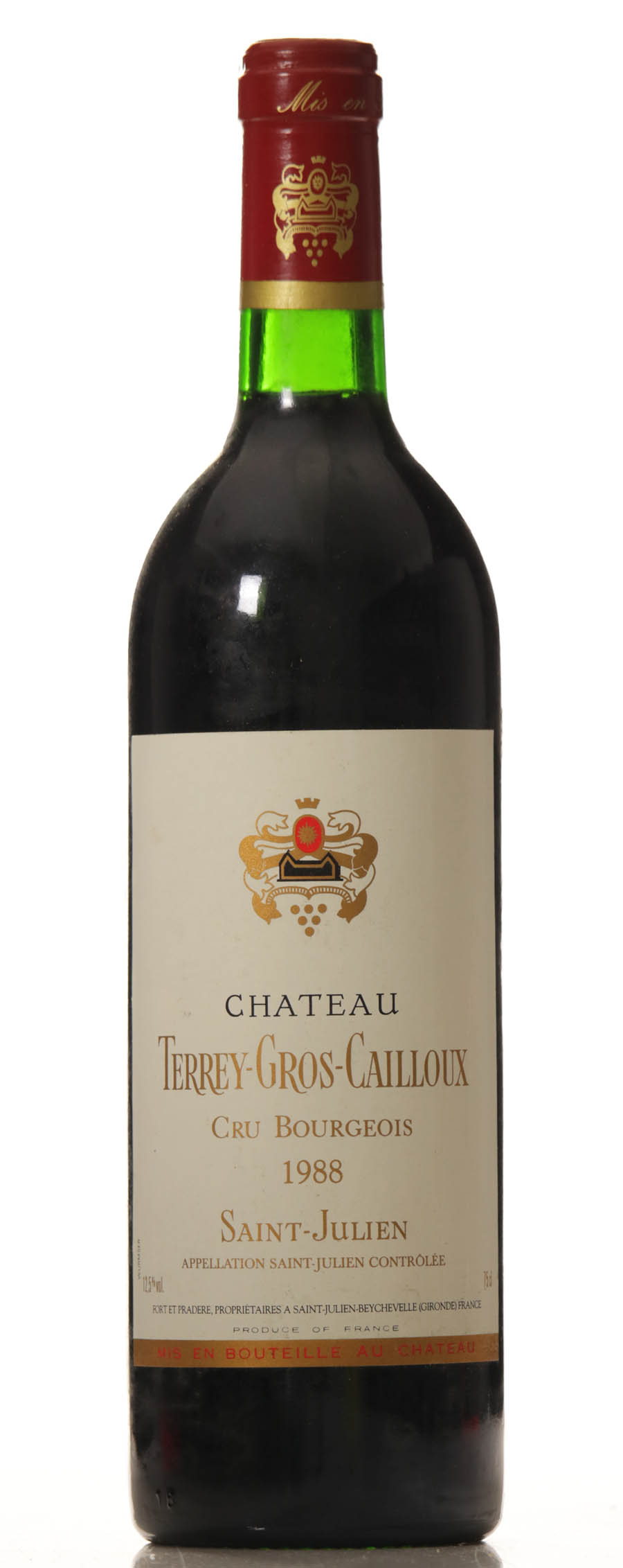Terrey Gros Cailloux 1988 Cru Bourgeois Superieur - VINEUT