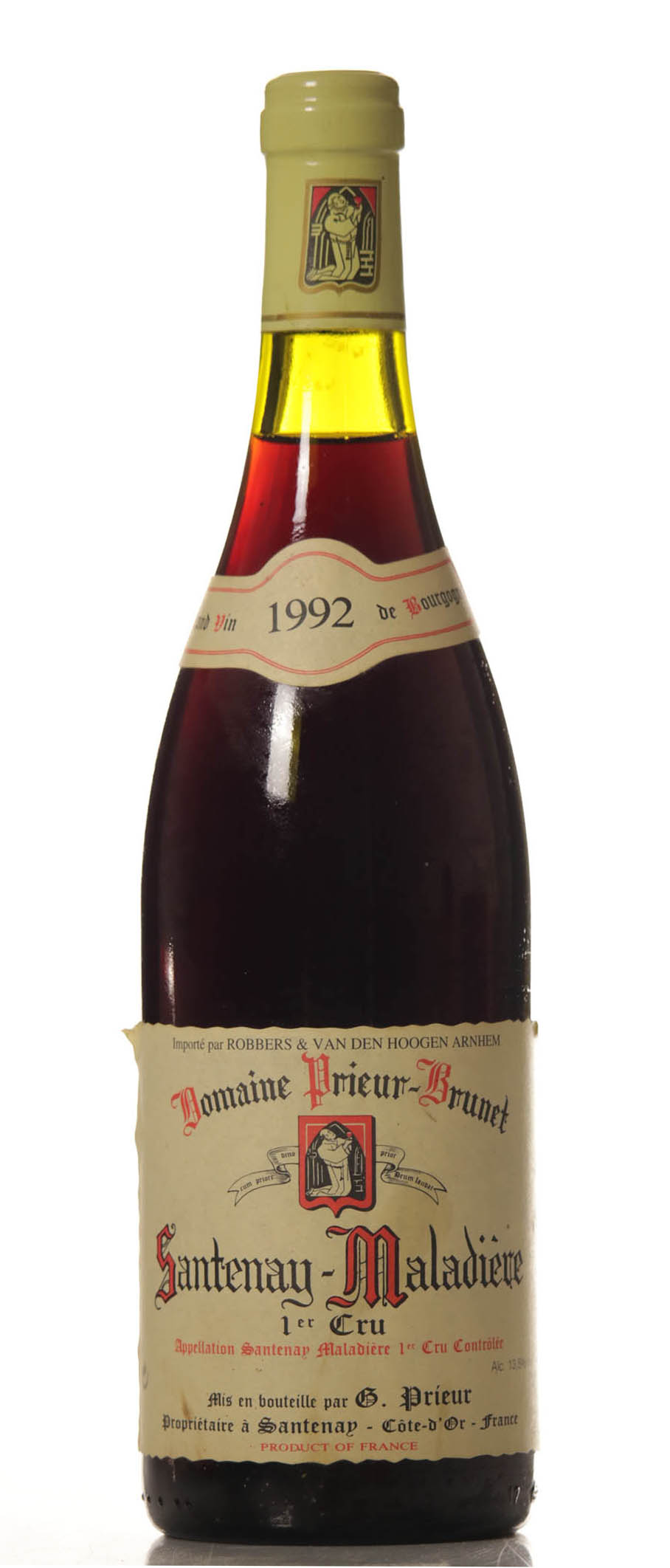 Santenay Maladiere Prieur-Brunet 1992 - VINEUT