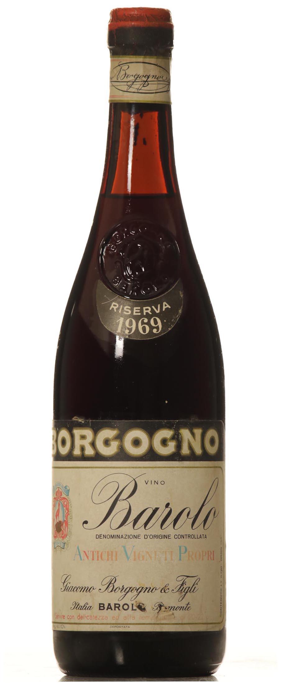 Barolo 1969 Giacomo Borgogno - VINEUT