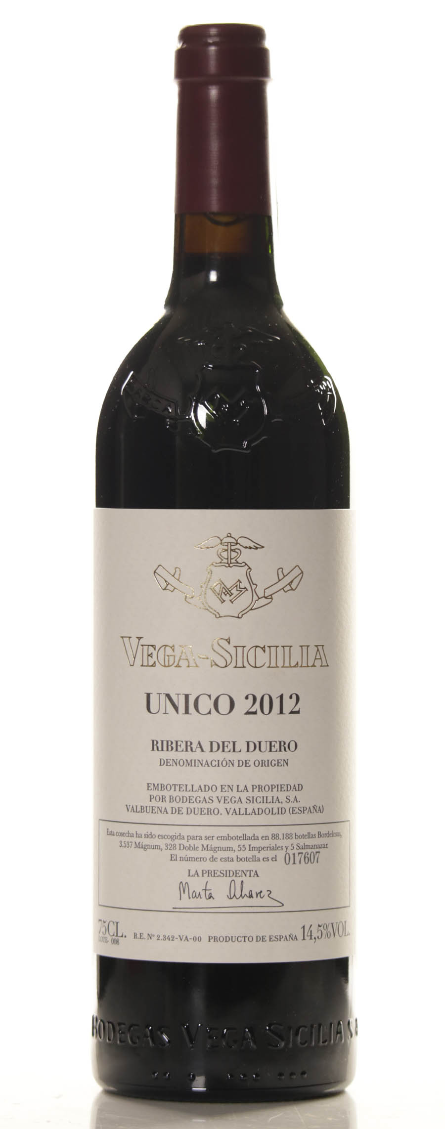 vega sicilia unico 2012