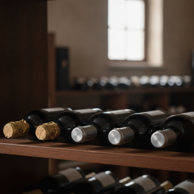Storage: cork versus screw cap